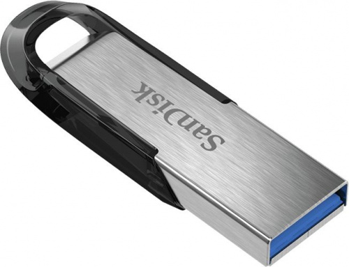 Флеш Диск Sandisk 512Gb Cruzer Ultra Flair SDCZ73-512G-G46 USB3.0 серебристый/черный фото 2