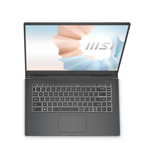 Ноутбук MSI Modern 15 A11SBU-836RU Core i7 1195G7 8Gb SSD512Gb NVIDIA GeForce MX450 2Gb 15.6" IPS FHD (1920x1080) Windows 10 grey WiFi BT Cam фото 9