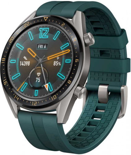 Смарт-часы Huawei Watch GT Active 46мм 1.4" AMOLED темно-зеленый (55023852) фото 2