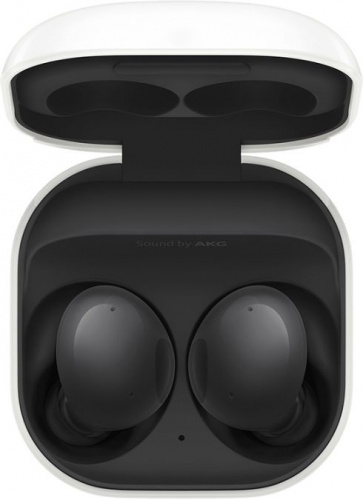 Гарнитура вкладыши Samsung Galaxy Buds 2 черный/белый беспроводные bluetooth в ушной раковине (SM-R177NZKACIS) фото 8
