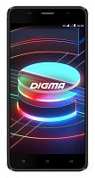 Смартфон Digma X1 3G Linx 16Gb 1Gb черный моноблок 3G 2Sim 5" 720x1280 Android 8.1 8Mpix WiFi GPS GSM900/1800 GSM1900 TouchSc MP3 FM microSDHC max64Gb