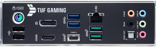 Материнская плата Asus TUF GAMING Z590-PLUS Soc-1200 Intel Z590 4xDDR4 ATX AC`97 8ch(7.1) 2.5Gg RAID+HDMI+DP фото 5