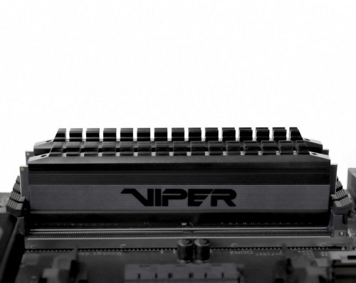 Память DDR4 2x8GB 4400МГц Patriot PVB416G440C8K Viper 4 Blackout RTL Gaming PC4-35200 CL18 DIMM 288-pin 1.45В с радиатором Ret фото 4