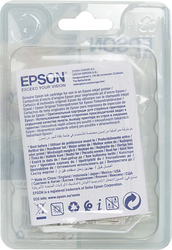 Картридж струйный Epson T1282 C13T12824012 голубой (260стр.) (3.5мл) для Epson S22/SX125 фото 2