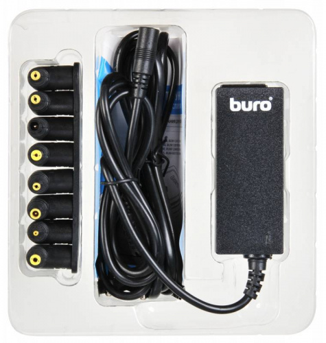 Блок питания Buro BUM-0036S40 автоматический 40W 9.5V-20V 8-connectors от бытовой электросети LED индикатор фото 9