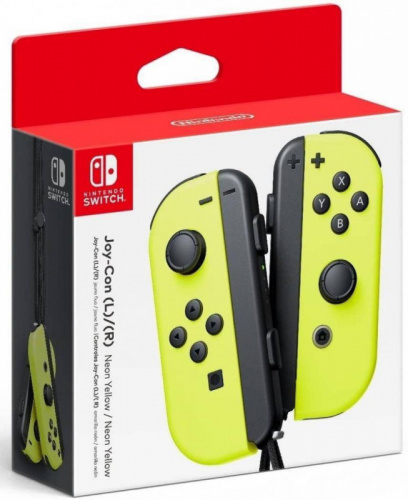 Беспроводной контроллер Nintendo Joy-Con желтый для: Nintendo Switch фото 3