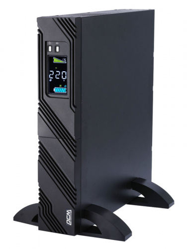 Источник бесперебойного питания Powercom Smart King Pro+ SPR-1500 LCD 1200Вт 1500ВА черный фото 2