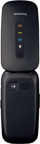 Мобильный телефон Panasonic TU456 черный раскладной 1Sim 2.4" 240x320 0.3Mpix GSM900/1800 microSDHC max32Gb фото 9