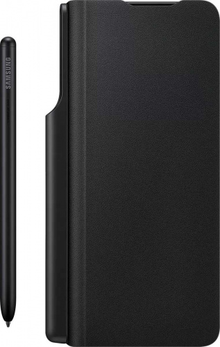 Чехол (клип-кейс) Samsung для Samsung Galaxy Z Fold3 Flip Cover with Pen черный (EF-FF92PCBEGRU) фото 2
