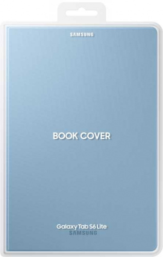 Чехол Samsung для Samsung Galaxy Tab S6 lite Book Cover полиуретан голубой (EF-BP610PLEGRU) фото 4