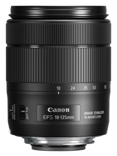 Объектив Canon EF-S IS USM (1276C005) 18-135мм f/3.5-5.6 черный фото 2