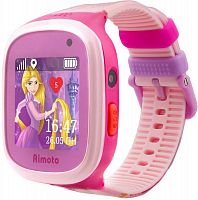 Смарт-часы Кнопка Жизни Disney Принцесса Рапунцель 1.44" TFT розовый (9301104)