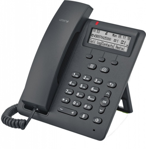 Телефон SIP Unify OpenScape CP100 черный (L30250-F600-C434) фото 2