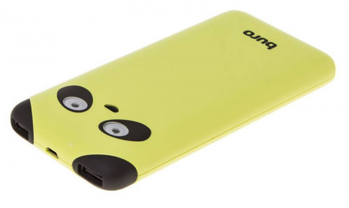 Мобильный аккумулятор Buro RA-10000PD-GN Panda Li-Pol 10000mAh 2.1A лайм 2xUSB фото 7