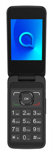 Мобильный телефон Alcatel 3025X 128Mb серый раскладной 3G 1Sim 2.8" 240x320 2Mpix GSM900/1800 GSM1900 MP3 FM microSD max32Gb
