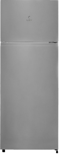 Холодильник Lex RFS 201 DF IX 2-хкамерн. серебристый металлик