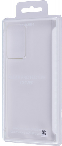 Чехол (клип-кейс) Samsung для Samsung Galaxy Note 20 Ultra Clear Protective Cover белый (EF-GN985CWEGRU) фото 2