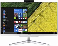 Моноблок Acer Aspire C22-865 21.5" Full HD i3 8130U (2.2)/4Gb/SSD128Gb/UHDG 620/CR/Windows 10 Home/GbitEth/WiFi/BT/65W/клавиатура/мышь/Cam/серебристый 1920x1080