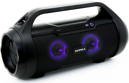 Аудиомагнитола Supra BTS-680 черный 50Вт MP3 FM(dig) USB BT microSD фото 2