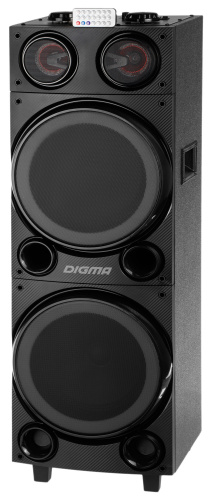 Минисистема Digma MS-14 черный 600Вт FM USB BT micro SD фото 11