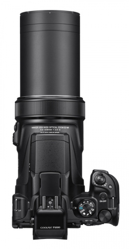 Фотоаппарат Nikon CoolPix P1000 черный 16Mpix Zoom125x 3.2" 4K SDXC CMOS 1x2.3 IS opt 1minF turLCD VF 7fr/s RAW 30fr/s HDMI/WiFi/GPS/EN-EL23 фото 2