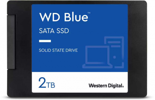 Накопитель SSD WD SATA III 2TB WDS200T2B0A Blue 2.5"