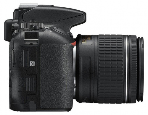 Зеркальный Фотоаппарат Nikon D5600 черный 24.2Mpix 18-55 VR AF-P f/3.5-5.6G 3" 1080p Full HD SDXC Li-ion фото 5