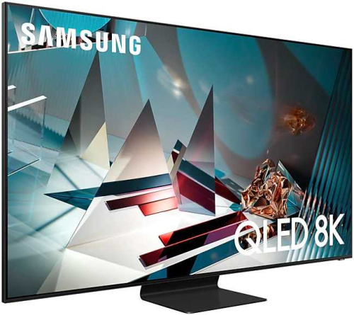 Телевизор QLED Samsung 75" QE75Q800TAUXRU Q черный/Ultra HD 8K/1200Hz/DVB-T2/DVB-C/DVB-S2/USB/WiFi/Smart TV (RUS) фото 4