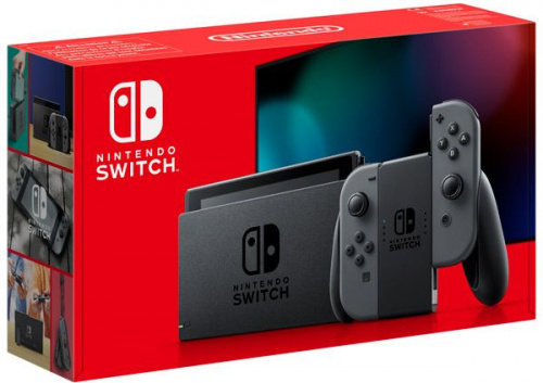 Игровая консоль Nintendo Switch серый фото 6