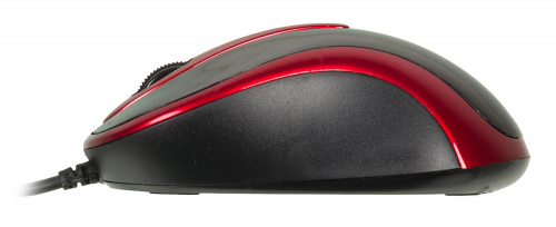 Мышь A4Tech V-Track Padless N-360 красный/черный оптическая (1200dpi) USB (3but) фото 3