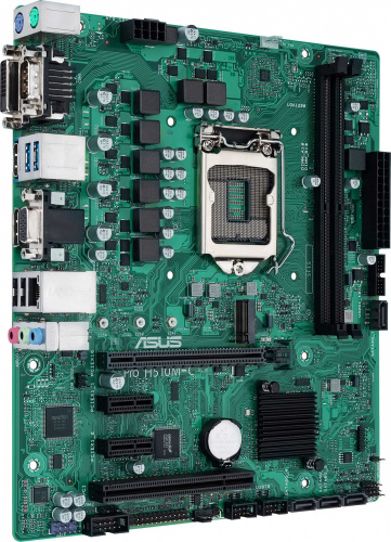 Материнская плата Asus PRO H510M-C/CSM Soc-1200 Intel H510 2xDDR4 mATX AC`97 8ch(7.1) GbLAN+VGA+DVI+HDMI+DP фото 5