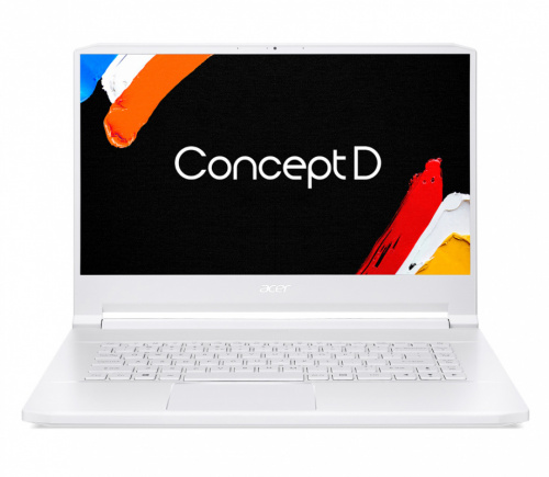 Ноутбук Acer ConceptD 7 Pro CN715-71P-70XB Core i7 9750H/32Gb/SSD1Tb+1Tb/NVIDIA Quadro RTX 5000 16Gb/15.6"/IPS/UHD (3840x2160)/Windows 10 Professional 64/white/WiFi/BT/Cam/5500mAh