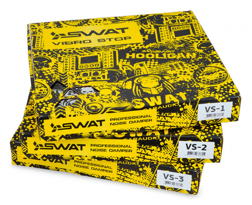 Шумоизоляция Swat VS-3 (компл.:15шт) 373x350x3.4мм фото 4
