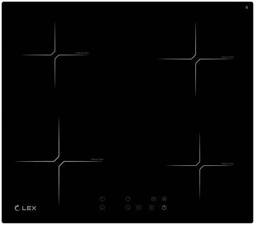 Индукционная варочная поверхность Lex HI 6040 BL черный