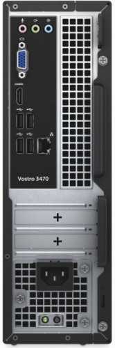 ПК Dell Vostro 3471 SFF i3 9100 (3.6)/4Gb/1Tb 7.2k/UHDG 630/DVDRW/CR/Linux Ubuntu/GbitEth/WiFi/BT/200W/клавиатура/мышь/черный фото 2