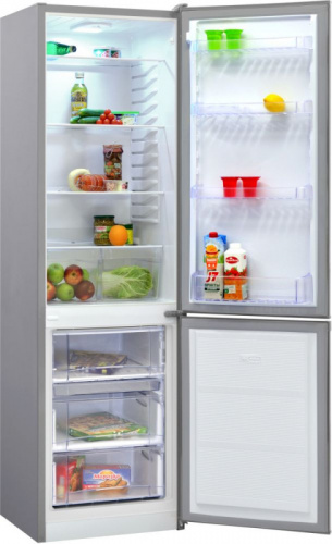 Холодильник Nordfrost NRB 110 332 серебристый (двухкамерный) фото 2
