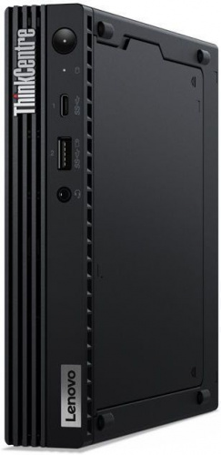 ПК Lenovo ThinkCentre Tiny M75q-2 slim Ryzen 5 PRO 4650GE (3.3) 8Gb SSD256Gb RGr Windows 10 Pro 64 GbitEth WiFi BT 65W клавиатура мышь черный фото 3