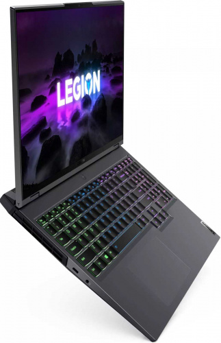 Ноутбук Lenovo Legion 5 Pro 16ACH6H Ryzen 7 5800H 16Gb SSD1Tb NVIDIA GeForce RTX 3060 6Gb 16" IPS WQXGA (2560x1600) noOS grey WiFi BT Cam фото 6