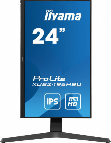 Монитор Iiyama 23.8" ProLite XUB2496HSU-B1 черный IPS LED 1ms 16:9 HDMI M/M матовая HAS 250cd 178гр/178гр 1920x1080 DisplayPort FHD USB 4.7кг фото 4