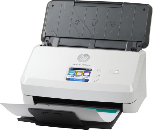 Сканер протяжный HP ScanJet Pro N4000 snw1 (6FW08A) A4 белый/черный фото 4