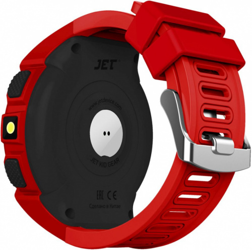 Смарт-часы Jet Kid Gear 50мм 1.44" TFT черный (GEAR RED+BLACK) фото 5