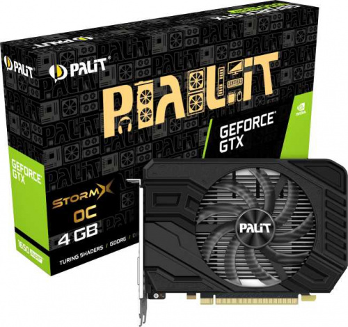 Видеокарта Palit PCI-E PA-GTX1650 SUPER STORMX OC 4G nVidia GeForce GTX 1650SUPER 4096Mb 128bit GDDR6 1530/12000 DVIx1/HDMIx1/DPx1/HDCP Ret фото 5