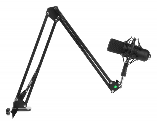 Микрофон проводной Оклик SM-700G 2.5м черный фото 18