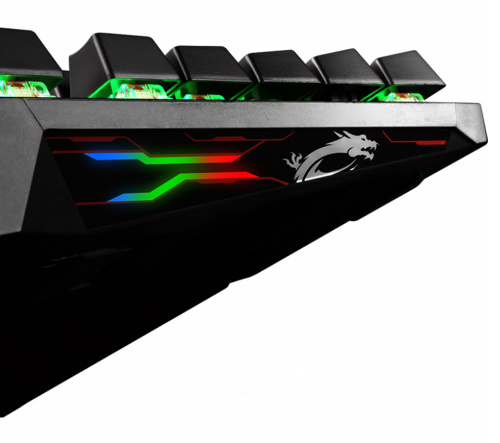 Клавиатура MSI Vigor GK70 RU механическая черный USB Multimedia for gamer LED фото 3