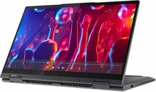 Трансформер Lenovo Yoga 7 14ITL5 Core i5 1135G7/16Gb/SSD512Gb/Intel Iris Xe graphics/14"/IPS/Touch/FHD (1920x1080)/Windows 10/grey/WiFi/BT/Cam фото 5