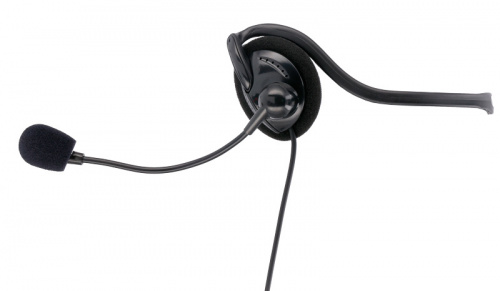 Наушники с микрофоном Hama NHS-P100 черный 2м накладные шейный обод (00139920) фото 3