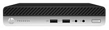 ПК HP ProDesk 400 G4 SFF i3 7100 (3.9)/4Gb/SSD128Gb/HDG630/DVDRW/Windows 10 Professional 64/GbitEth/180W/клавиатура/мышь/черный