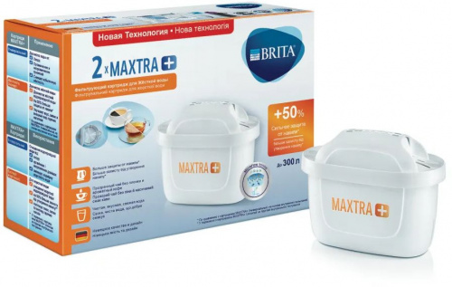 Картридж Brita Maxtra+ Жесткость 2 для кувшинов ресурс:300л (упак.:2шт) фото 2