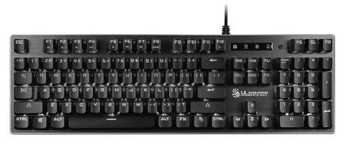 Клавиатура A4Tech Bloody B760 Neon механическая серый USB for gamer LED (B760 GREY/NEON (ORANGE SWITCH)) фото 2