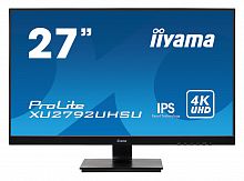 Монитор Iiyama 27" XU2792UHSU-B1 черный IPS LED 16:9 DVI HDMI M/M матовая 300cd 178гр/178гр 3840x2160 DisplayPort Ultra HD USB 4.6кг